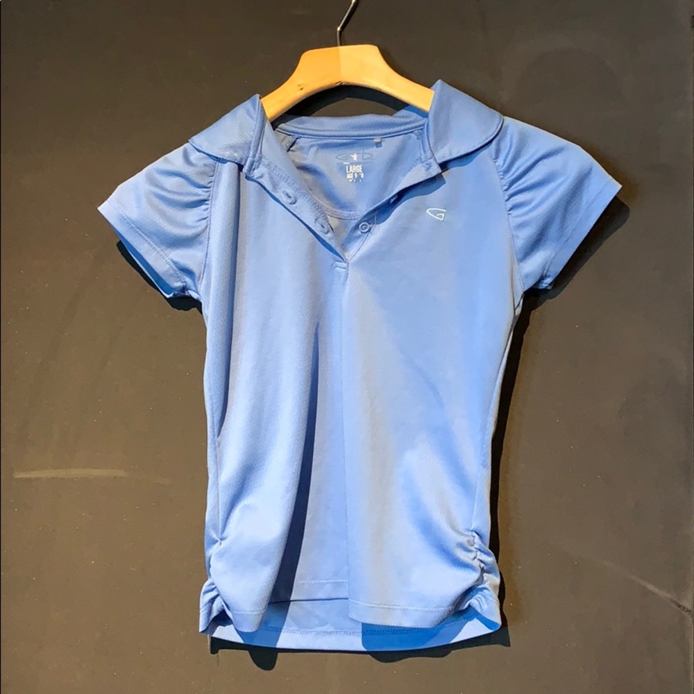 Baby Blue Kids Polo